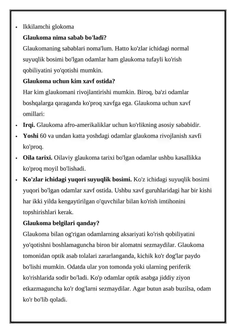 Glaukoma 2