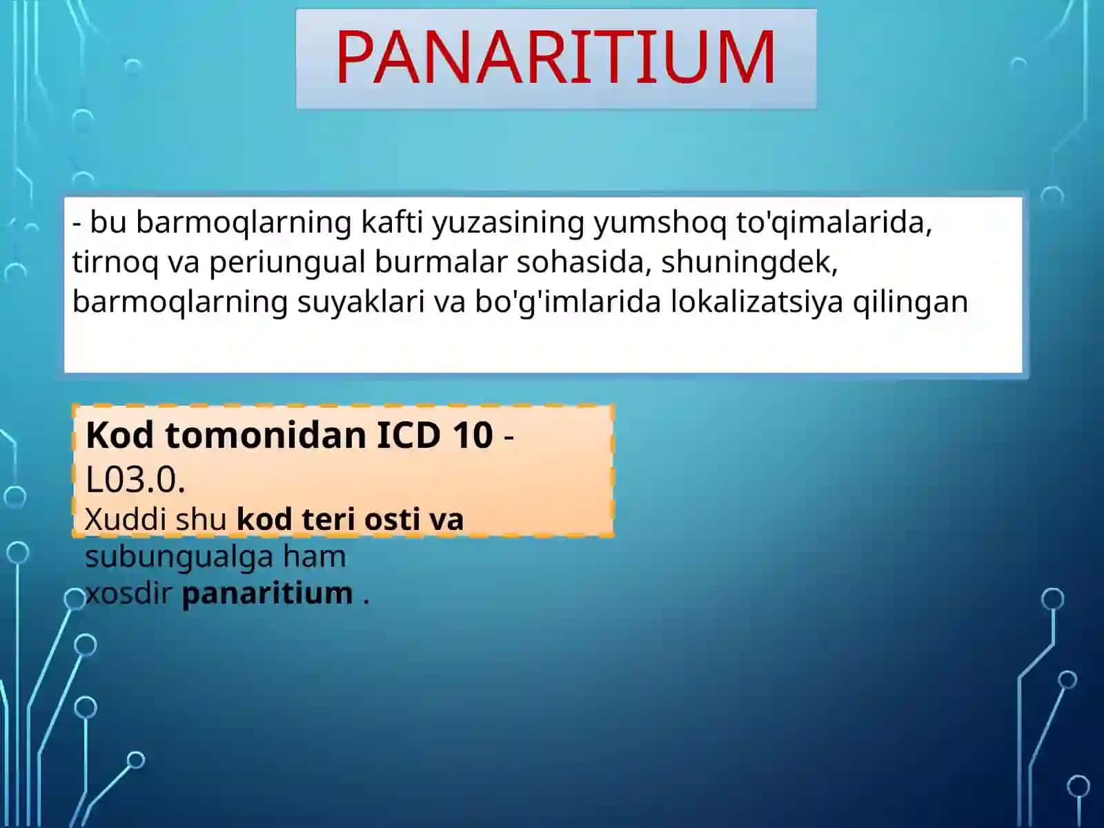 kaft  panaritium, flegmona etiologiyasi va patogenezi 2