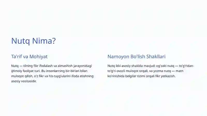Nutq Turlari va Funksiyalari 2