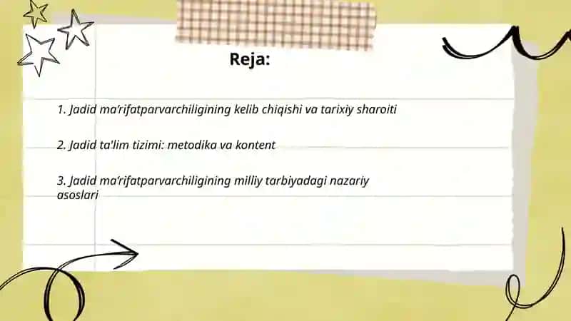 Jadid ma’rifatparvarchiligi, milliy tarbiyaning asosi sifatida 2
