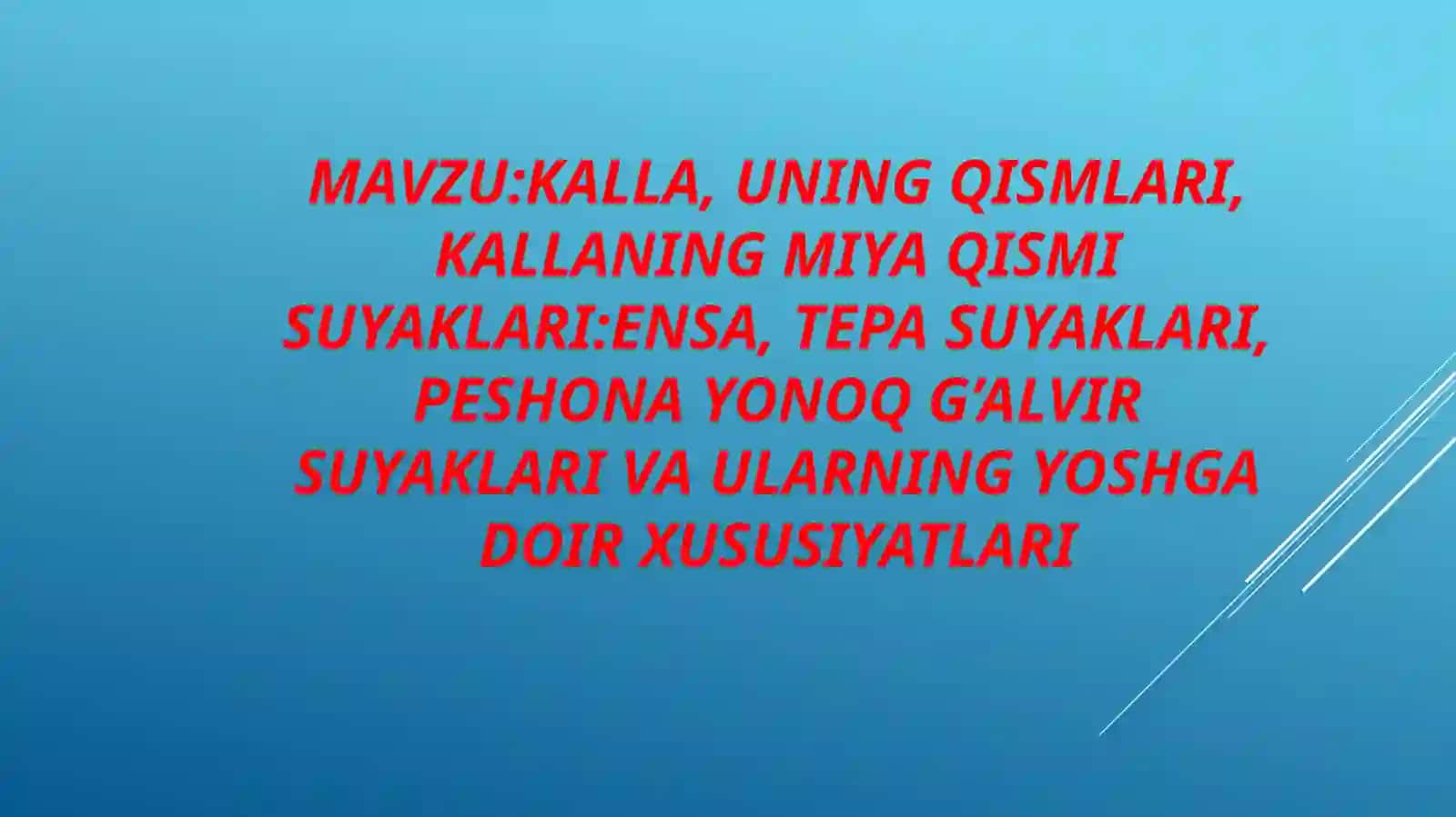 Kallasuyaklari tuzilishi 2