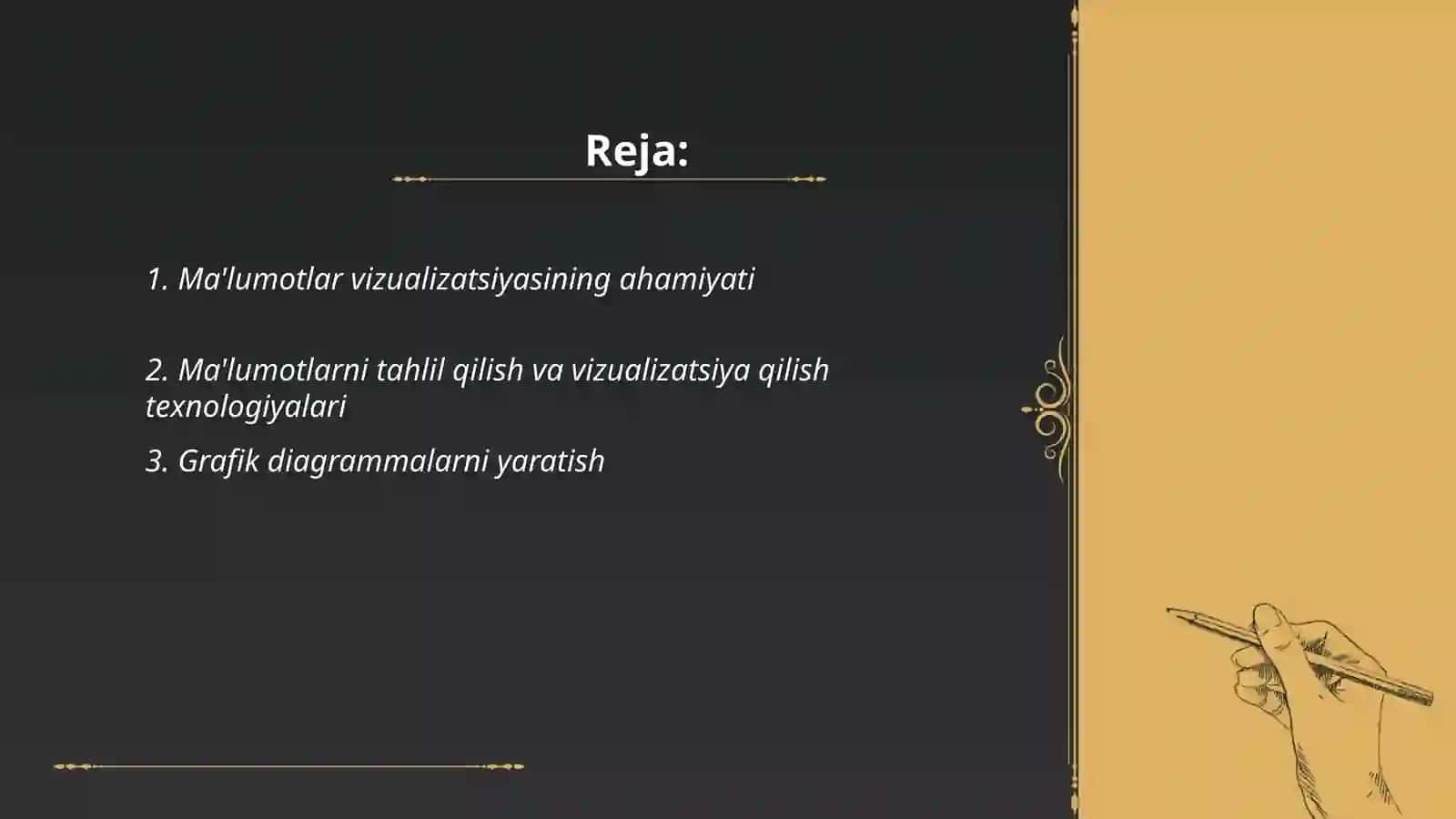 Ma’lumotlar vizualizatsiya qilish vositalari 2