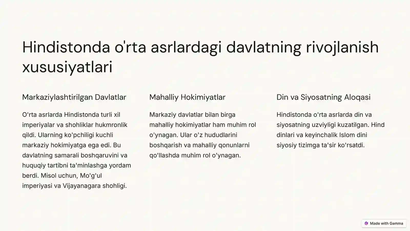 Orta asrlarda Hindiston davlati va huquqi 2