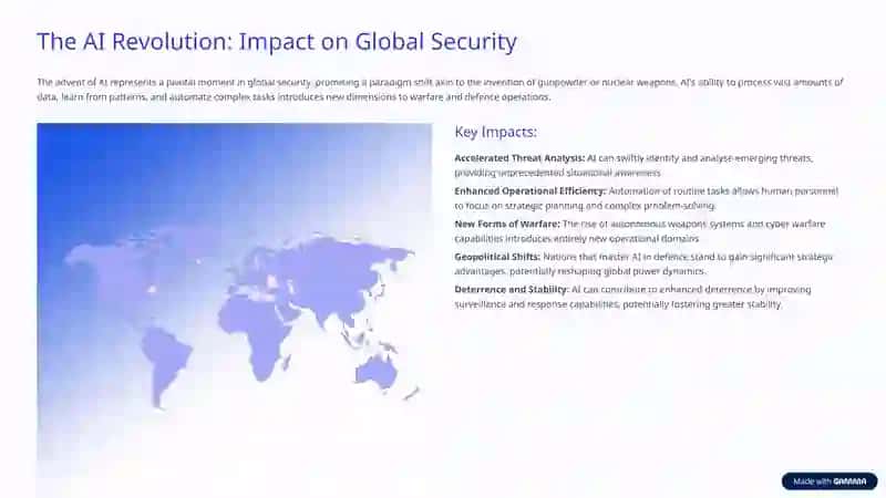 Artificial intelligence defense 2