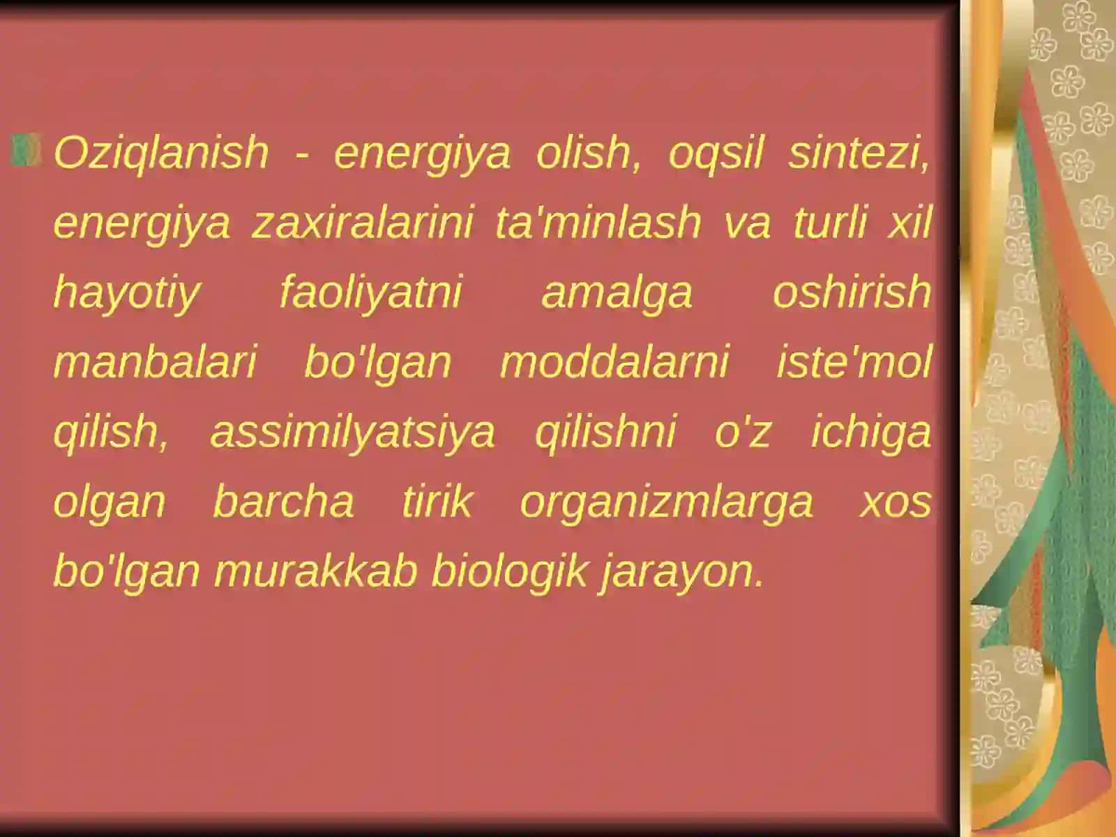 Jarrohlikda bemorlarni oziqlantirish 2
