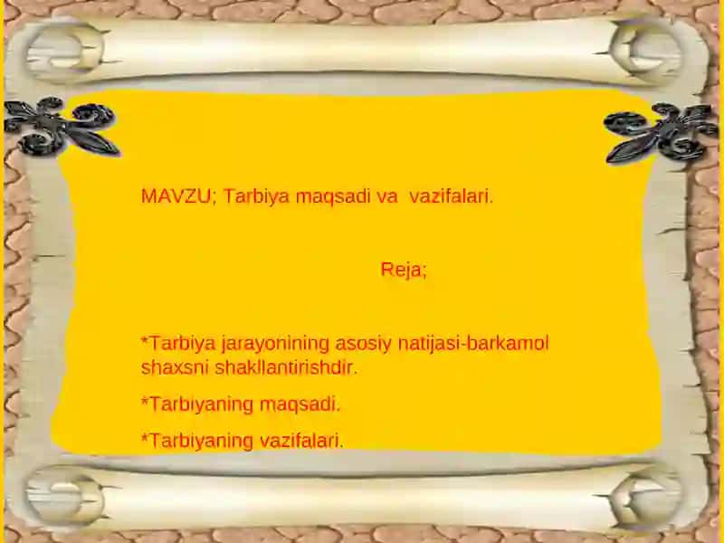 Pedagogika fanidan tayyorlagan taqdimoti 2