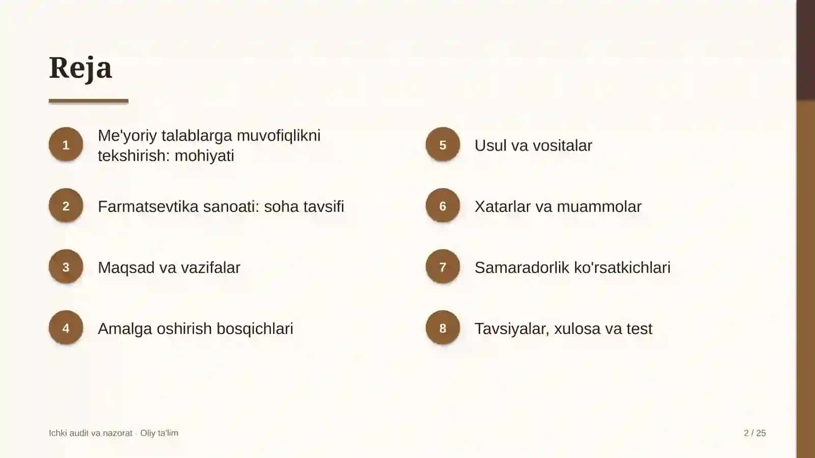 farmatsevtika sanoatida me'yoriy talablarga muvofiqlikni tekshirish 6574 2