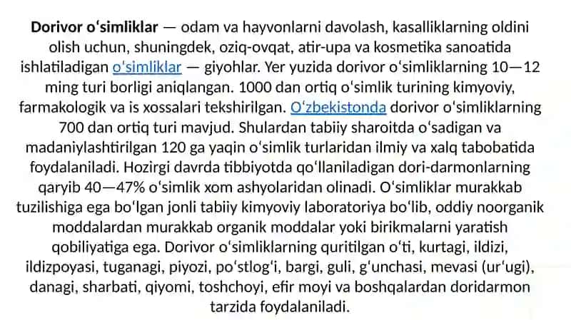 Dorivoroʻsimliklar 2