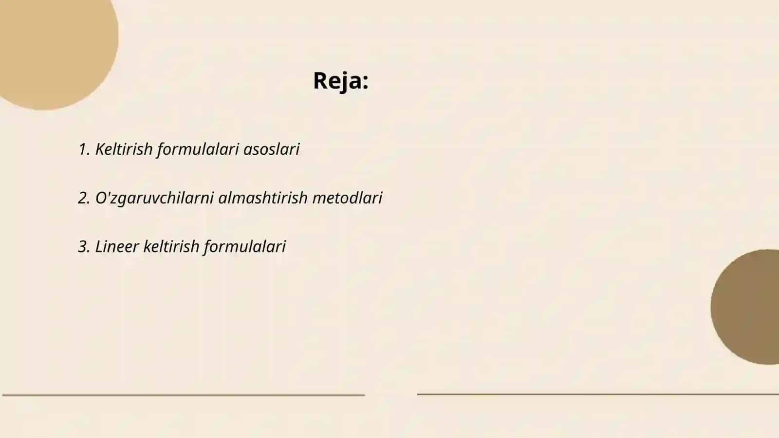 Keltirish formulalari 2