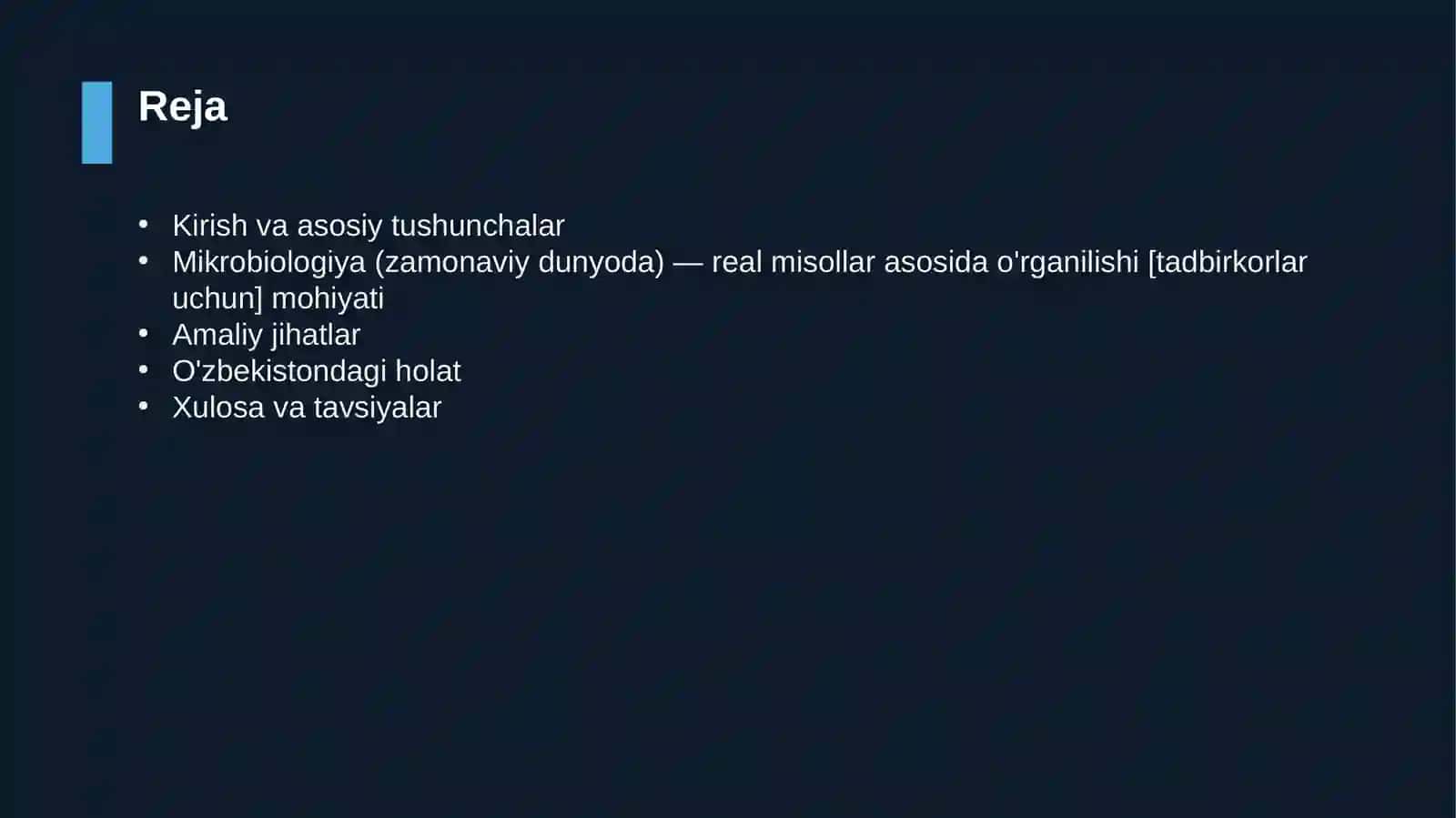Mikrobiologiya (zamonaviy dunyoda) — real misollar asosida o'rganilishi [tadbirkorlar uchun] 2