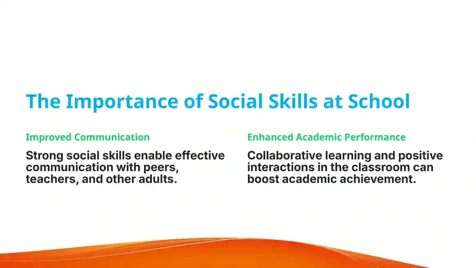 The Importance of Social Skills at School 2
