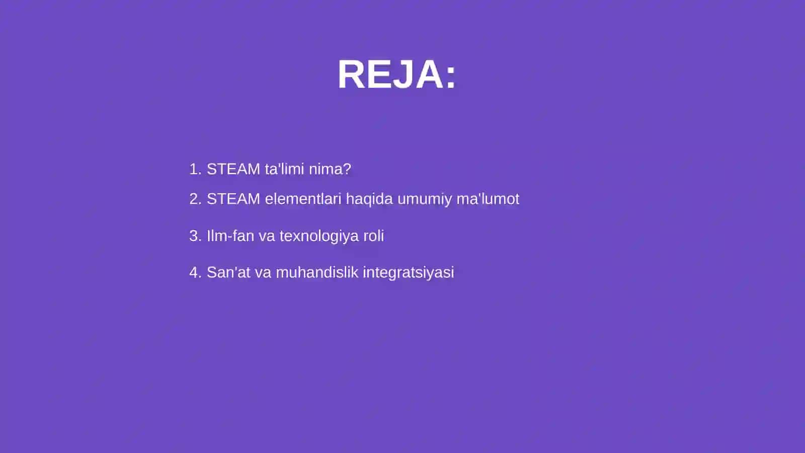 STEAM taʼlimi ( STEAM education ) 2