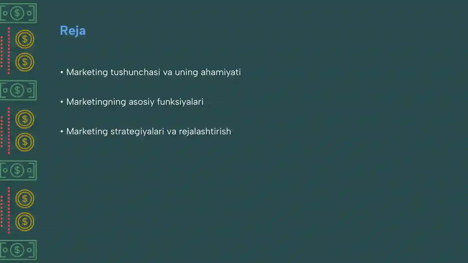 Marketingning funksiyalari vazifalari va tamoyillari 2