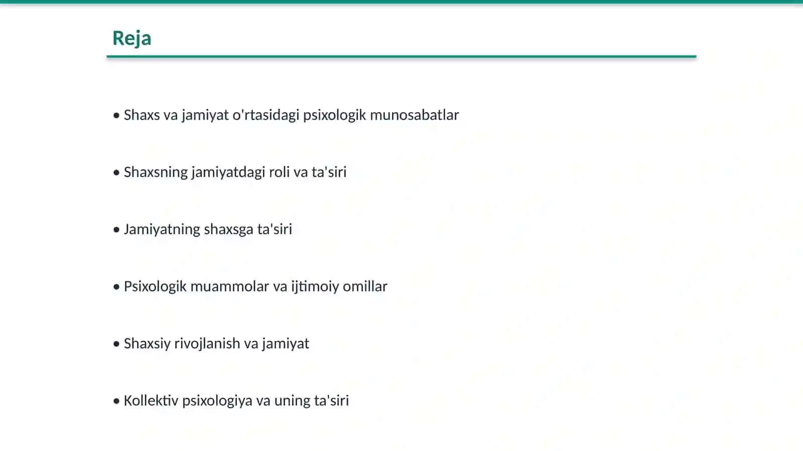 PSIXOLOGIYADA SHAXS VA JAMIYAT MUAMMOSI 2