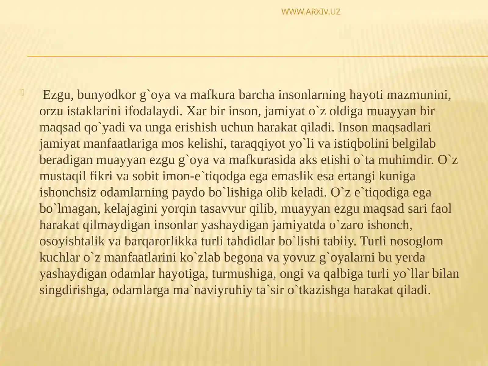 G’oya tushunchasi va uning ijtimoiymohiyati 2
