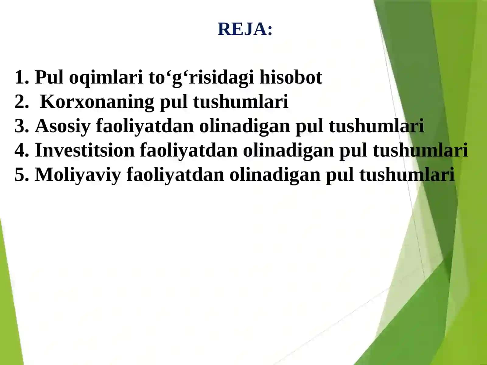 Puloqimlarito‘g‘risidagihisobot 2