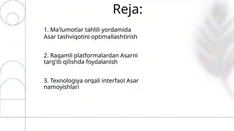Asar bilan tanishtirishda texnika vositalaridan ham unumli foydalanish usullari 2