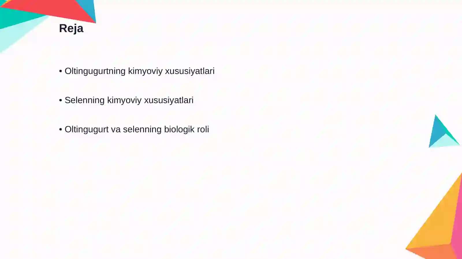 Oltingugurt va selen 2