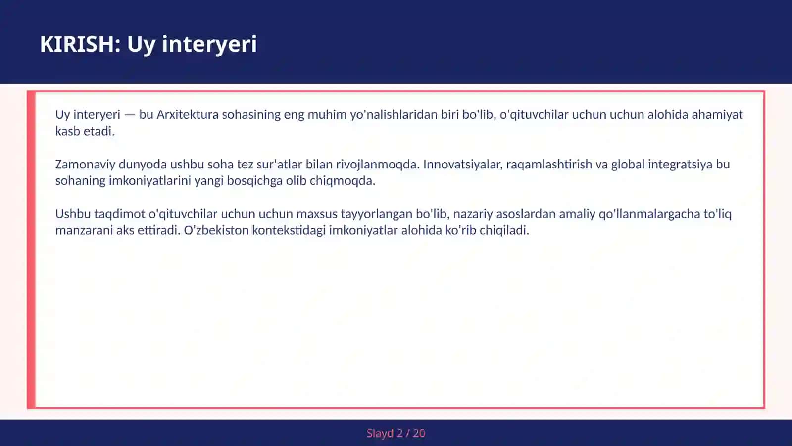 Uy interyeri 2