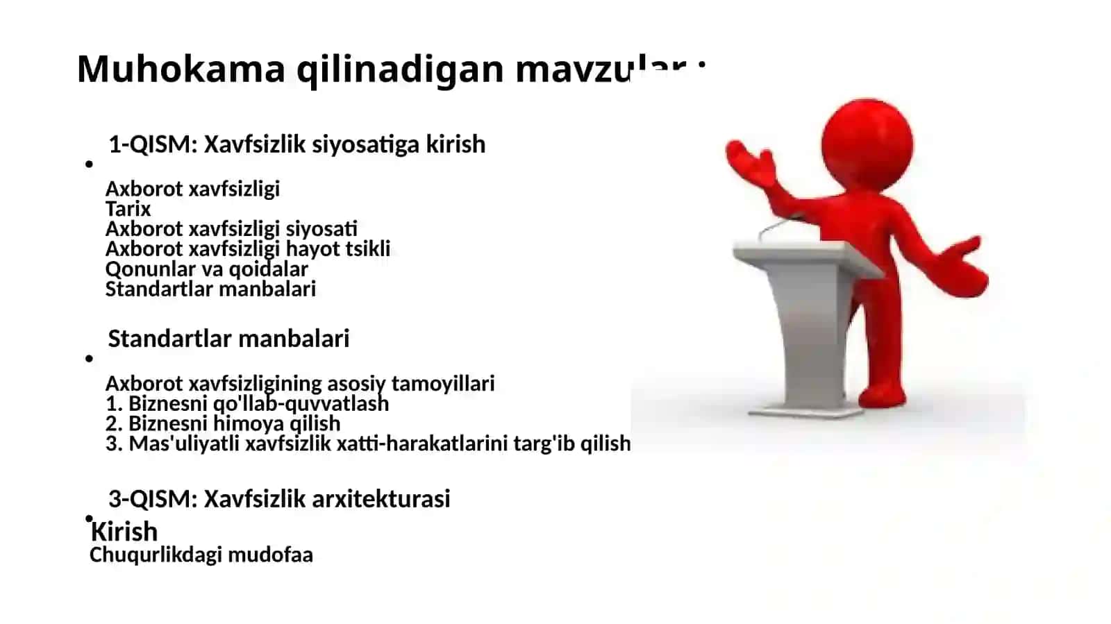Kiberxavfsizlik arxitekturasi, strategiyasi va siyosati 2