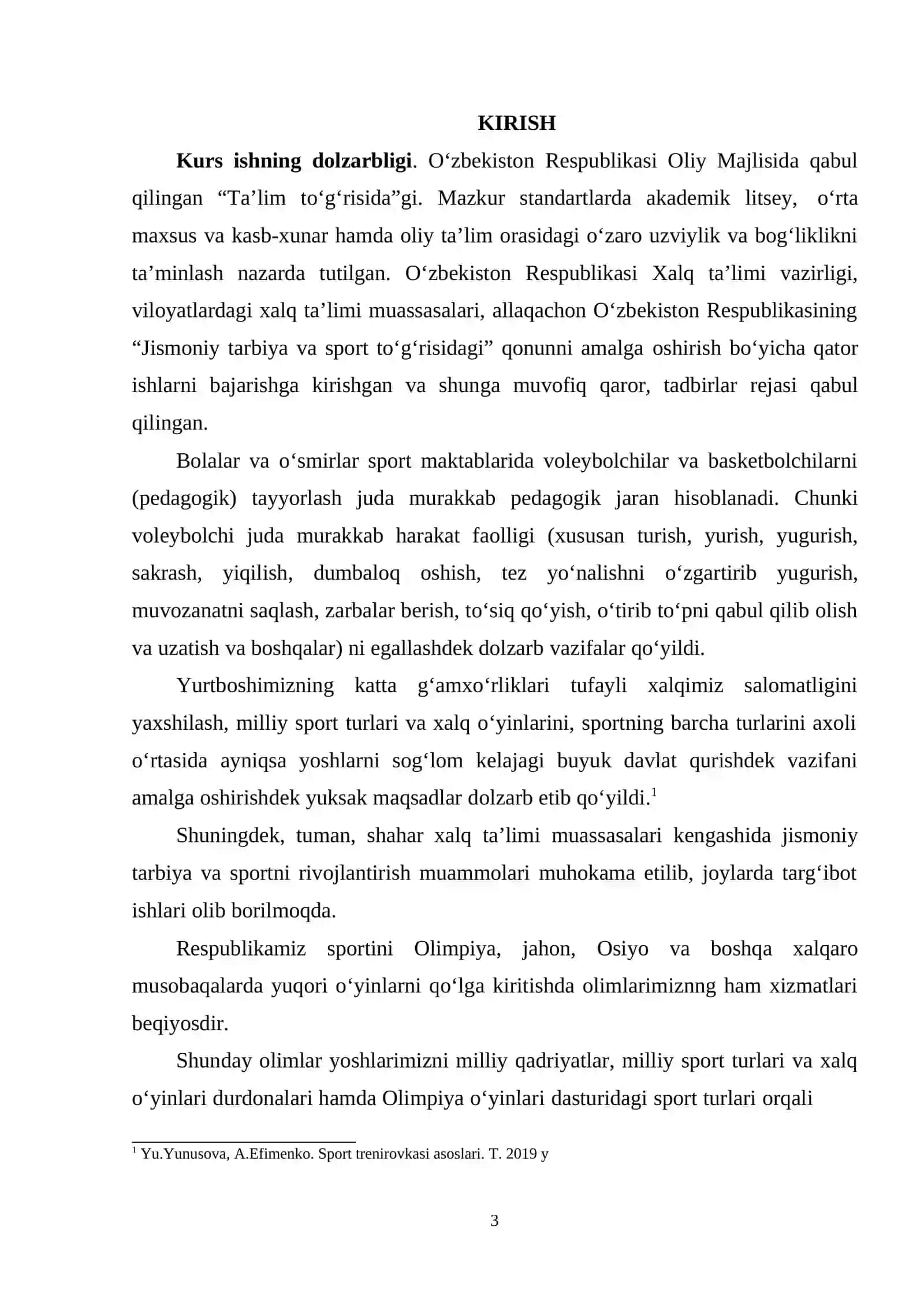 SPORTCHINING JISMONIY TEXNIK TAYYORGARLIGI 2