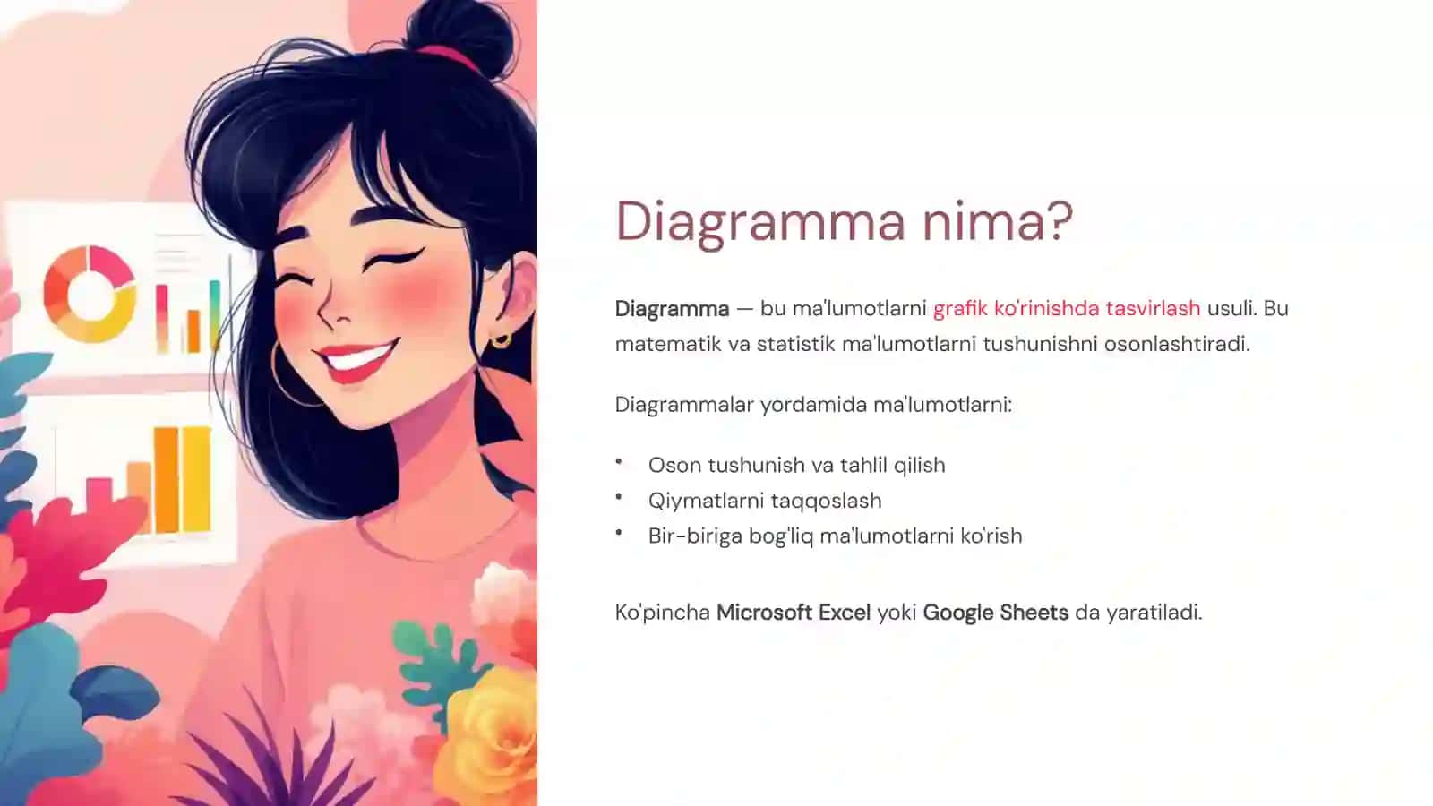 Diagramma va grafik turlari 2