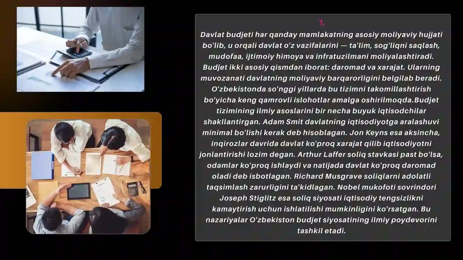 Davlat budjeti tushunchasi va uning iqtisodiy ahamiyati 2