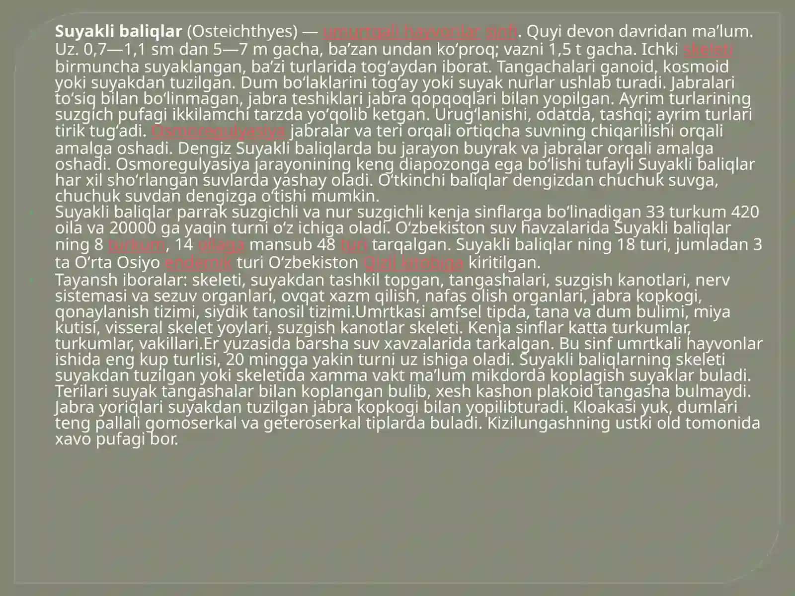 Suyaklibaliqlarsinfi 2