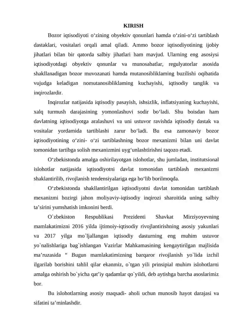 Bozor iqtisodiyoti 2