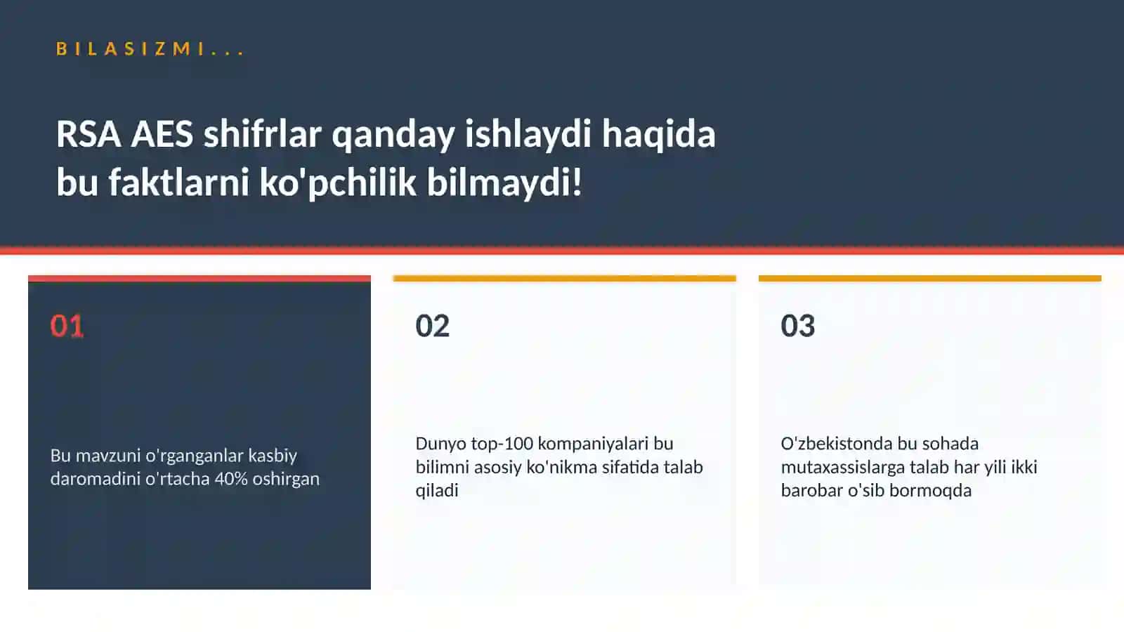 RSA AES shifrlar qanday ishlaydi 2