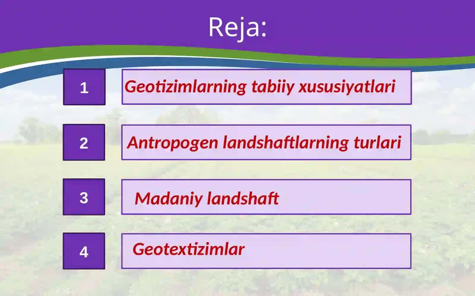 Antropogen landshaftlar 2