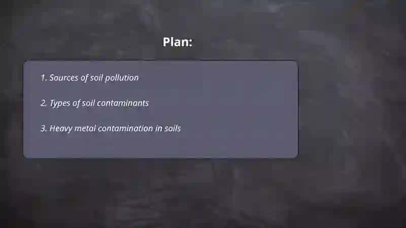 Soil pollution 2