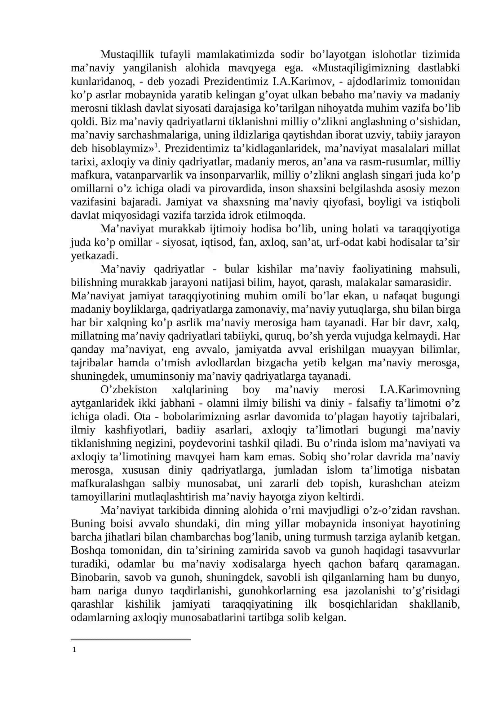 DINIY MADANIY AN'ANALARNING JAMIYAT TARAQQIYOTIGA TA'SIRI 2