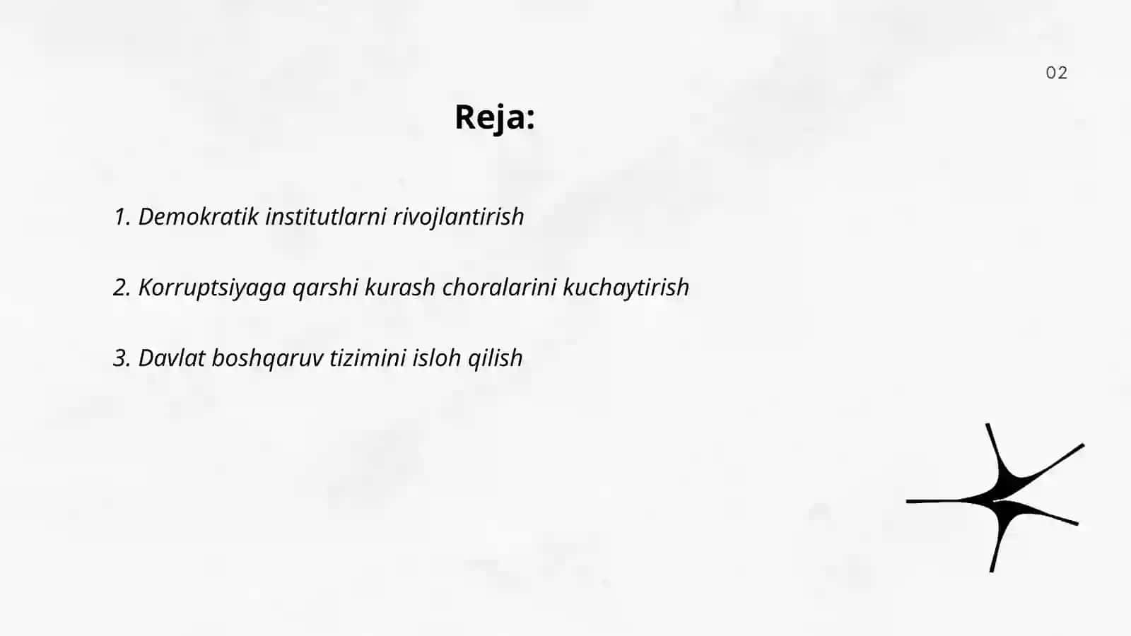 Demokratik institutlarni rivojlantirish 2