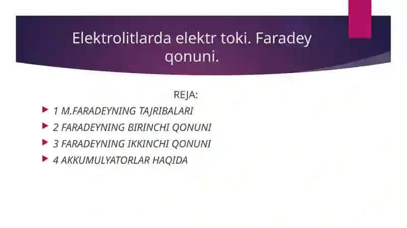 Faradeyning Faraday qonuni 2