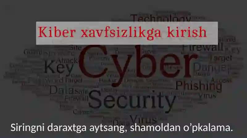 Kiberxavfsizlikka kirish 2