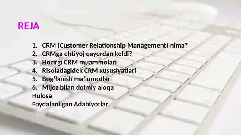 CRM tizimi haqida ma'lumot 2