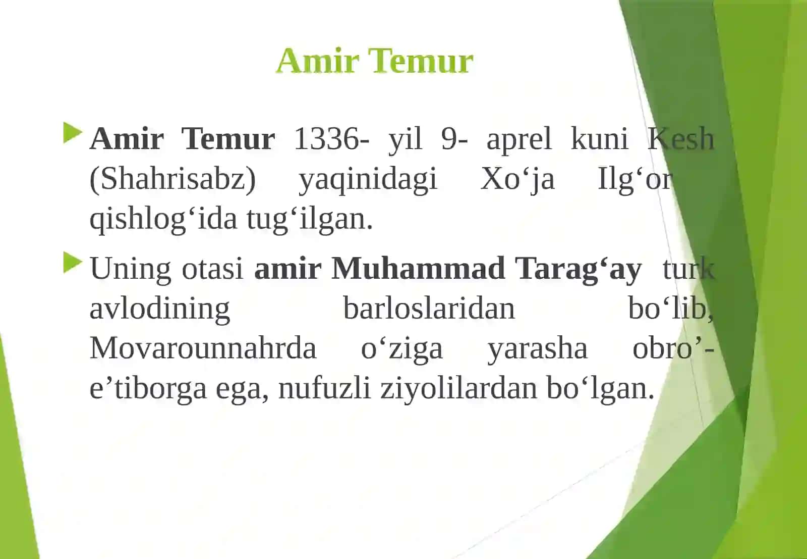 Amir  Temur  va  temuriylar  davridagi  iqtisodiy  g‘oyаlar  va iqtisodiy siyosat 2