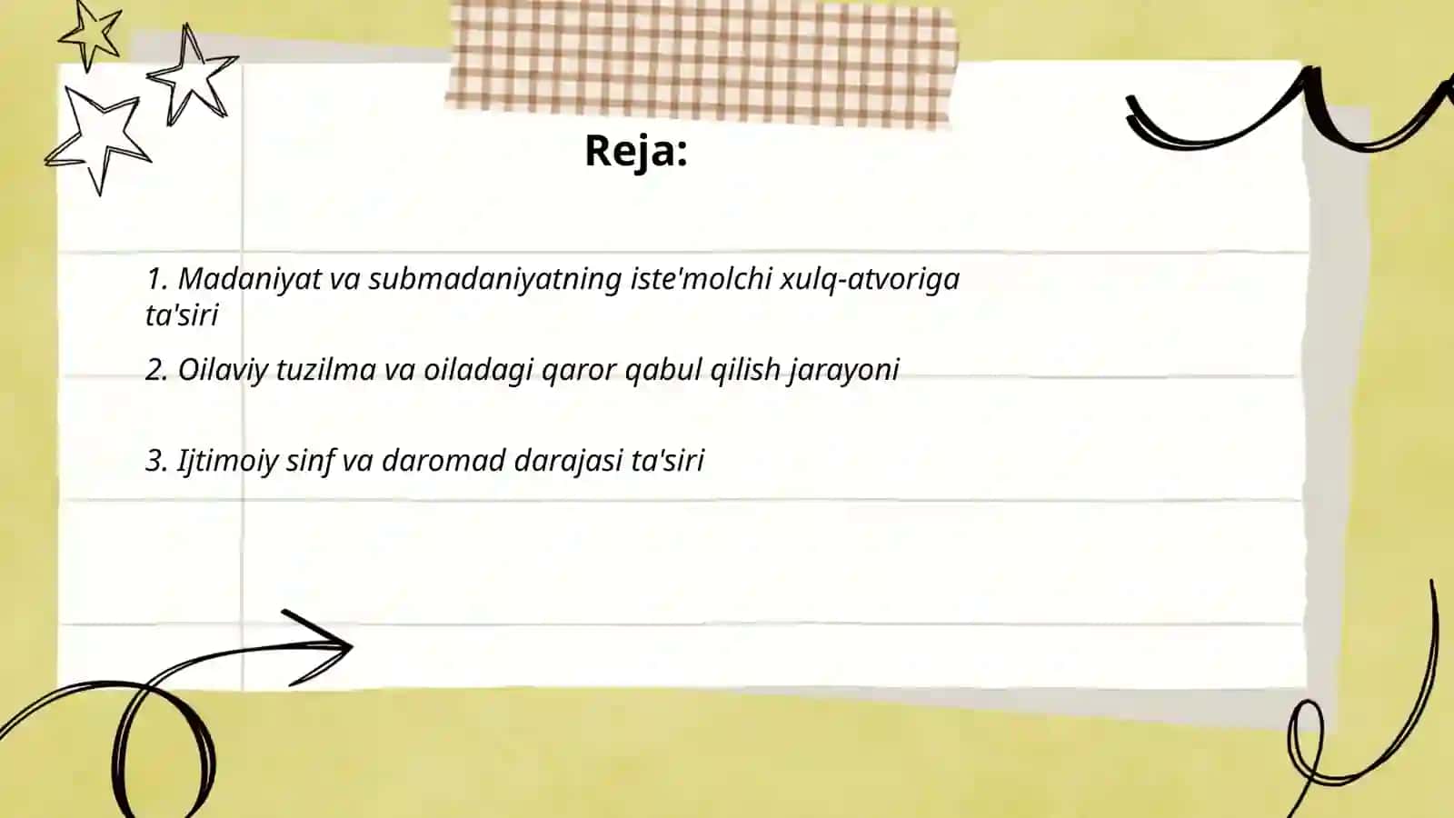 Istemolchi xulq atvoriga tasir etuvchi omillar 2