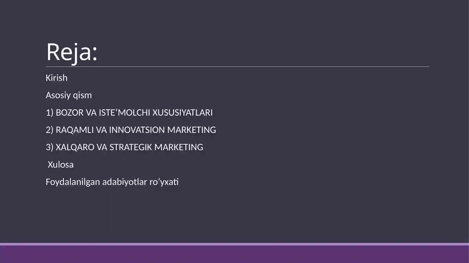 LYUKSEMBURGDAGI MARKETING XUSUSIYATLARI 2