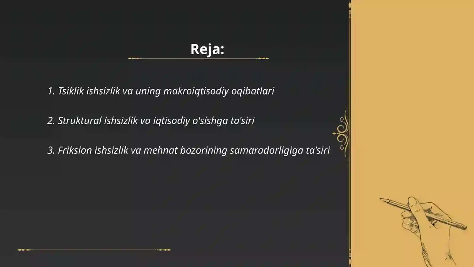 Ishsizlik turlari va ularning makroiqtisodiy oqibatlari 2