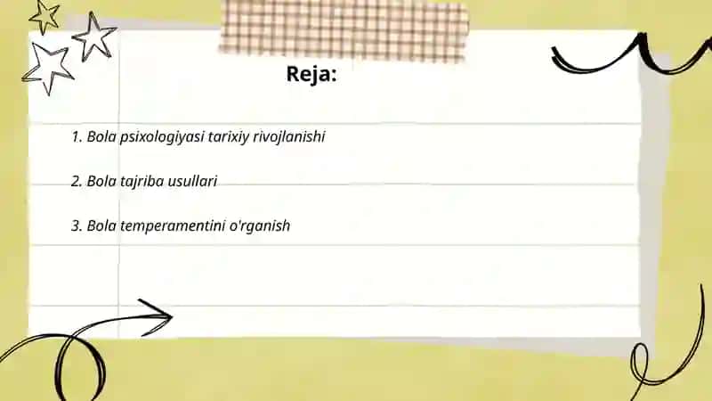 Bola Psixologiyasining Tadqiqotlari va Metodlari 2