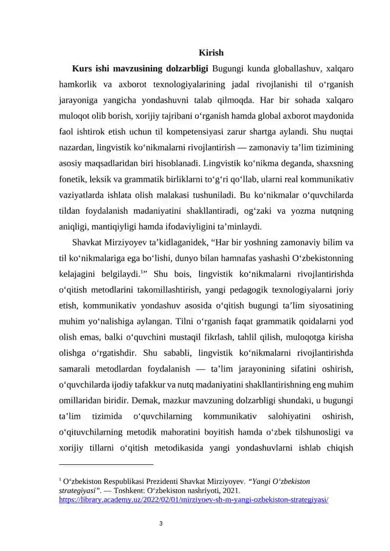 Lingvistik ko‘nikmalarni rivojlantirishda qo‘llanadigan samarali metodlar 2