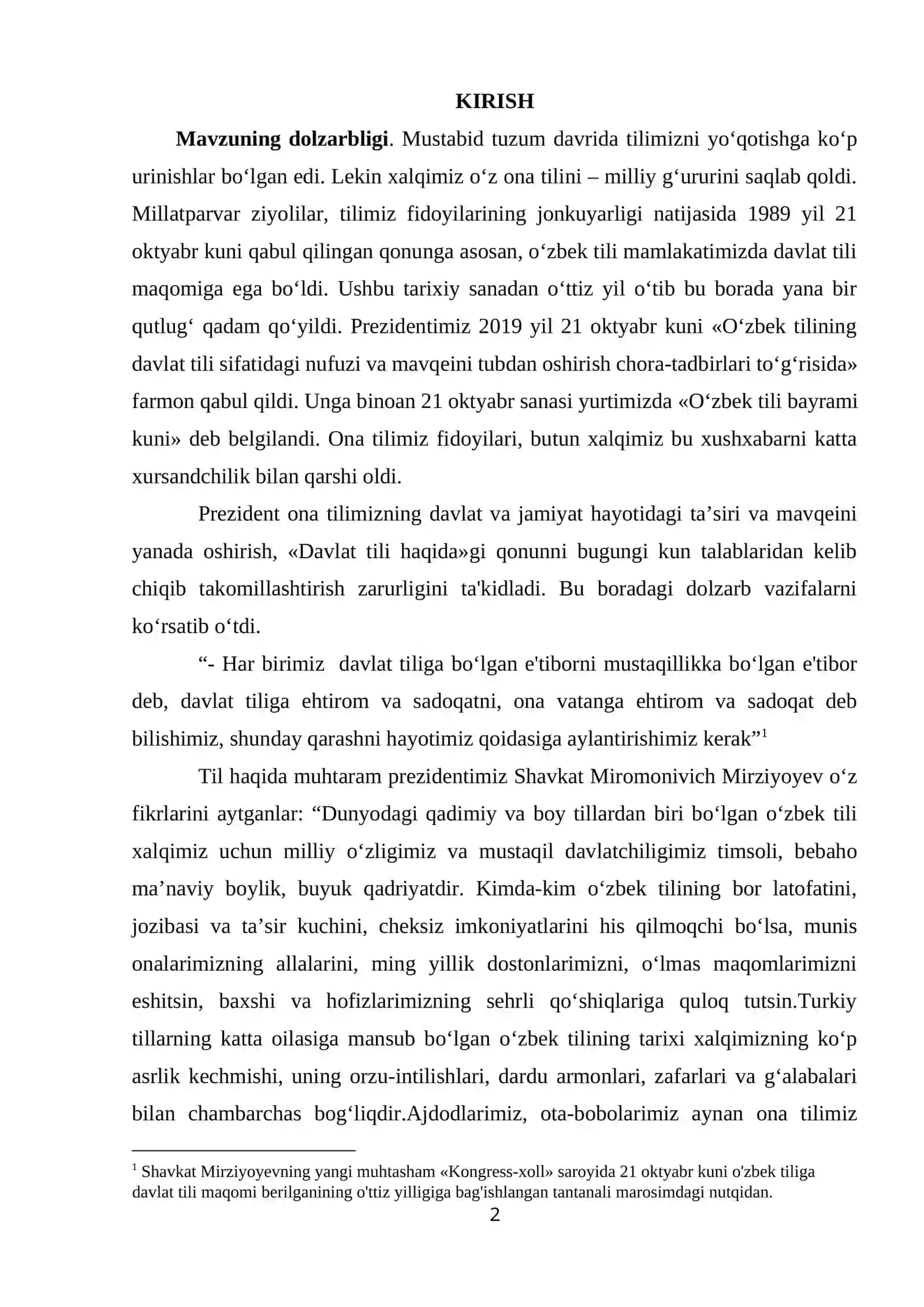 TURKIY TILLARDA OʻZ VA OʻZLASHGAN QATLAM 2