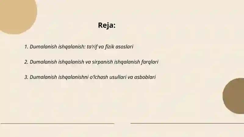Dumalanish ishqalanish 2