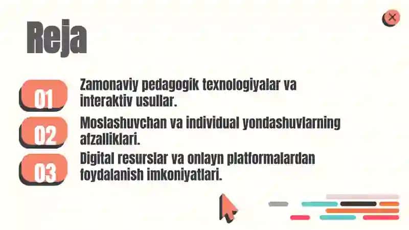 Zamonaviy Pedagogik Texnologiyalar 2