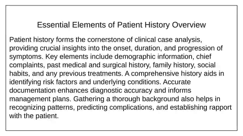 Clinical Case Analysis Presentation. 2