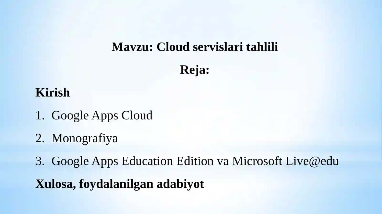 Cloud servislaritahlili 2