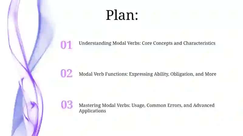 Modal verbs 2