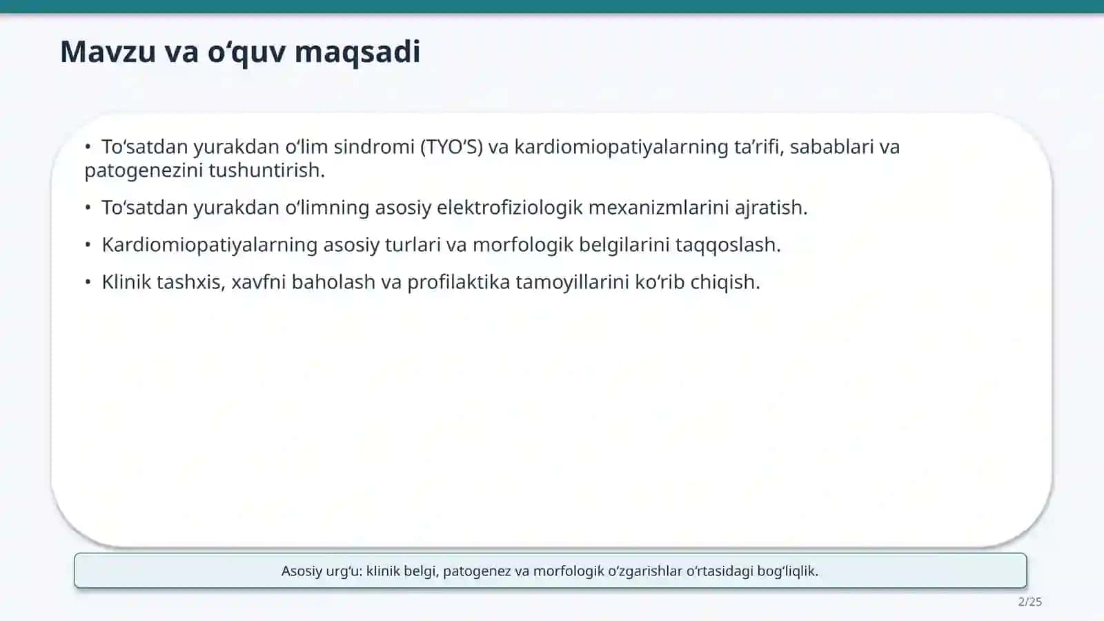 TO‘SATDAN YURAKDAN O‘LIM SINDROMI 2